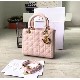 MEDIUM LADY DIOR BAG Patent Cannage Calfskin