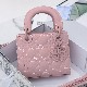 MINI LADY DIOR BAG Ultramatte Cannage Calfskin