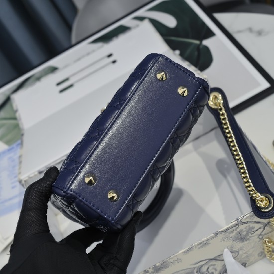 MINI LADY DIOR BAG Cannage Lambskin