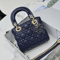 MINI LADY DIOR BAG Cannage Lambskin