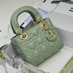 MINI LADY DIOR BAG Cannage Lambskin