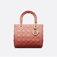 MEDIUM LADY DIOR BAG Gradient Cannage Lambskin