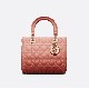 MEDIUM LADY DIOR BAG Gradient Cannage Lambskin