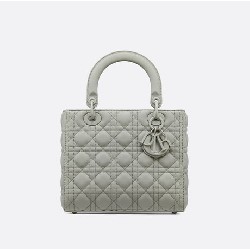 MEDIUM LADY DIOR BAG Ultramatte Cannage Calfskin