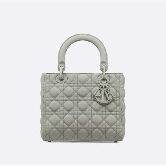 MEDIUM LADY DIOR BAG Ultramatte Cannage Calfskin