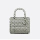 MEDIUM LADY DIOR BAG Ultramatte Cannage Calfskin