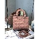 MEDIUM LADY DIOR BAG Ultramatte Cannage Calfskin