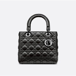 MEDIUM LADY DIOR BAG Cannage Lambskin