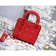 MINI LADY DIOR BAG Ultramatte Cannage Calfskin