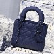 MINI LADY DIOR BAG Ultramatte Cannage Calfskin