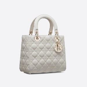 MEDIUM LADY DIOR BAG Cannage Lambskin