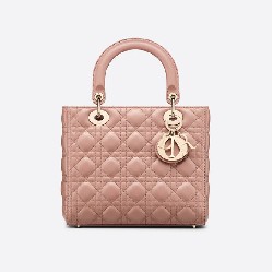 MEDIUM LADY DIOR BAG Cannage Lambskin