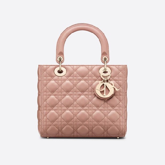 MEDIUM LADY DIOR BAG Cannage Lambskin
