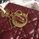 MEDIUM LADY DIOR BAG Cannage Lambskin