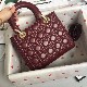 MEDIUM LADY DIOR BAG Cannage Lambskin