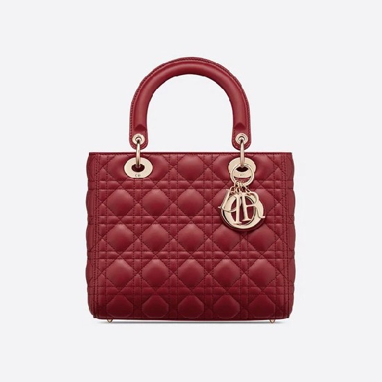 MEDIUM LADY DIOR BAG Cannage Lambskin