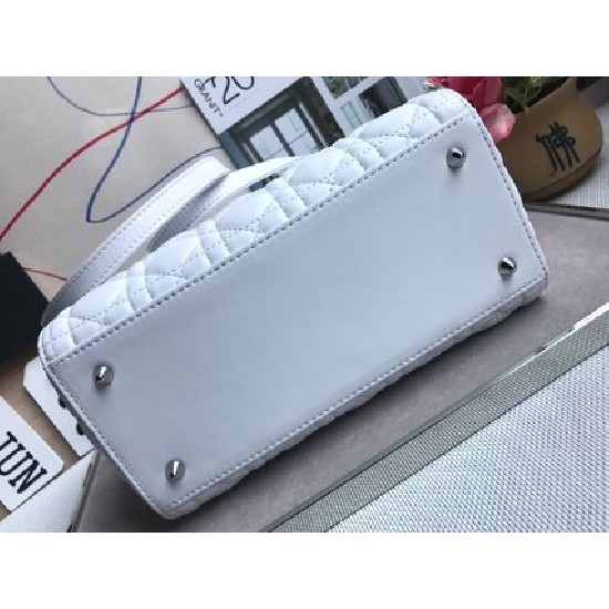 MEDIUM LADY DIOR BAG Cannage Lambskin
