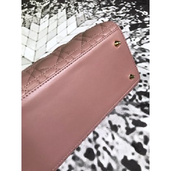 MEDIUM LADY DIOR BAG Cannage Lambskin