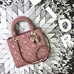 MEDIUM LADY DIOR BAG Cannage Lambskin