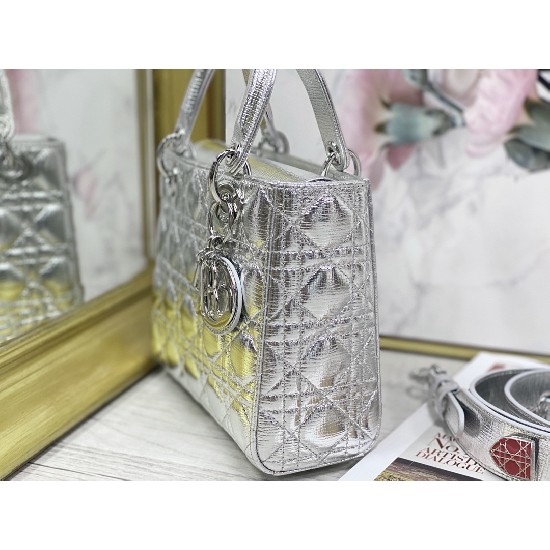 LADY DIOR MY ABCDIOR BAG Cannage Lambskin