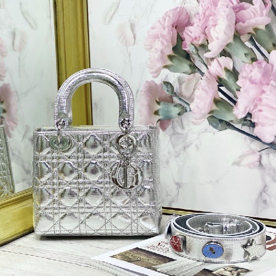 LADY DIOR MY ABCDIOR BAG Cannage Lambskin