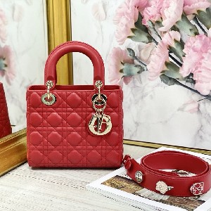 LADY DIOR MY ABCDIOR BAG Cannage Lambskin