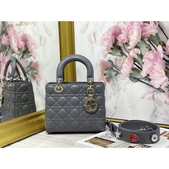 LADY DIOR MY ABCDIOR BAG Cannage Lambskin