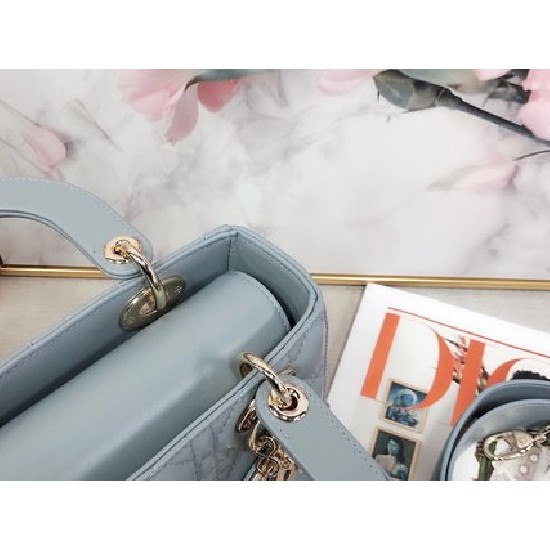 LADY DIOR MY ABCDIOR BAG Cannage Lambskin