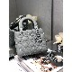 LADY DIOR MY ABCDIOR BAG Ultramatte Cannage Calfskin