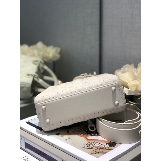 LADY DIOR MY ABCDIOR BAG Ultramatte Cannage Calfskin
