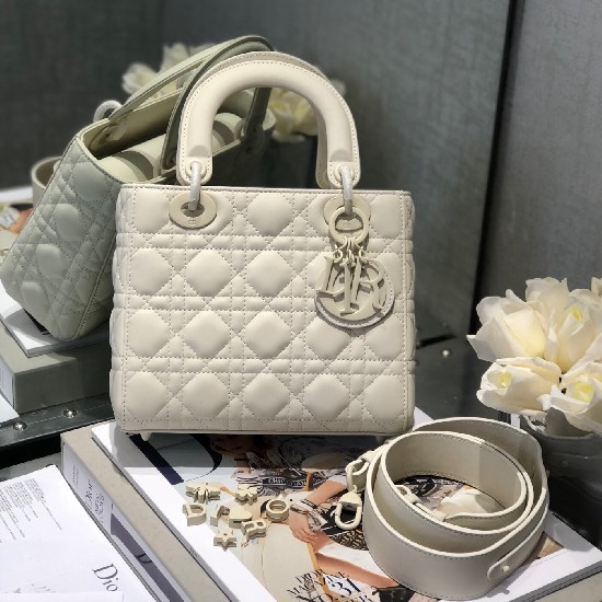 LADY DIOR MY ABCDIOR BAG Ultramatte Cannage Calfskin