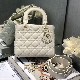 LADY DIOR MY ABCDIOR BAG Ultramatte Cannage Calfskin