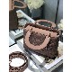 LADY DIOR MY ABCDIOR BAG Ultramatte Cannage Calfskin