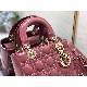 LADY DIOR MY ABCDIOR BAG Patent Cannage Calfskin