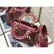 LADY DIOR MY ABCDIOR BAG Patent Cannage Calfskin