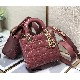 LADY DIOR MY ABCDIOR BAG Patent Cannage Calfskin