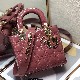 LADY DIOR MY ABCDIOR BAG Patent Cannage Calfskin