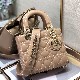 LADY DIOR MY ABCDIOR BAG Patent Cannage Calfskin