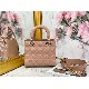 LADY DIOR MY ABCDIOR BAG Patent Cannage Calfskin