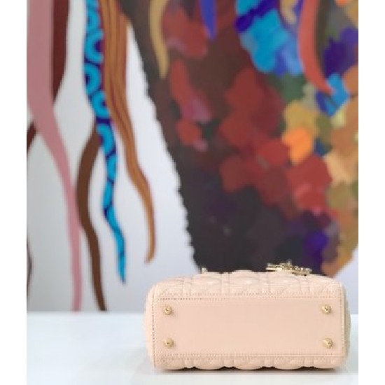 LADY DIOR MY ABCDIOR BAG Cannage Lambskin