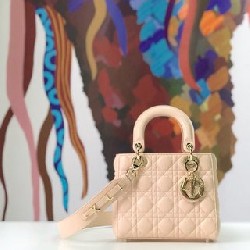 LADY DIOR MY ABCDIOR BAG Cannage Lambskin