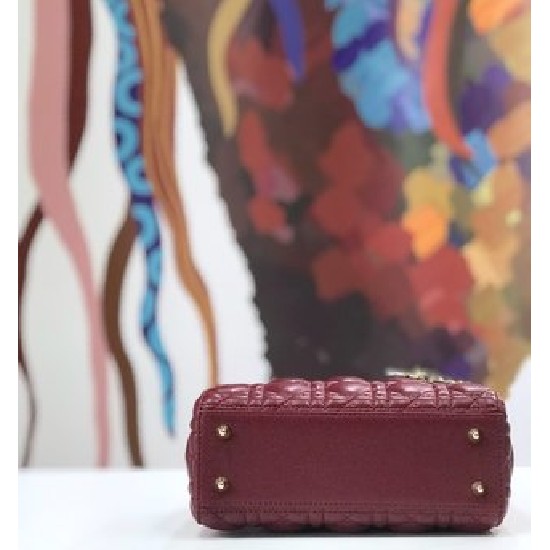 LADY DIOR MY ABCDIOR BAG Cannage Lambskin