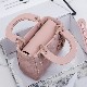 MINI LADY DIOR BAG Ultramatte Cannage Calfskin
