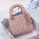 MINI LADY DIOR BAG Ultramatte Cannage Calfskin