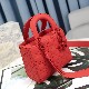 LADY DIOR MY ABCDIOR BAG Ultramatte Cannage Calfskin