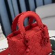 LADY DIOR MY ABCDIOR BAG Ultramatte Cannage Calfskin