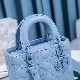 LADY DIOR MY ABCDIOR BAG Ultramatte Cannage Calfskin