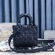 LADY DIOR MY ABCDIOR BAG Ultramatte Cannage Calfskin
