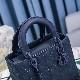 MEDIUM LADY DIOR BAG Ultramatte Cannage Calfskin