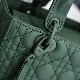 MEDIUM LADY DIOR BAG Ultramatte Cannage Calfskin